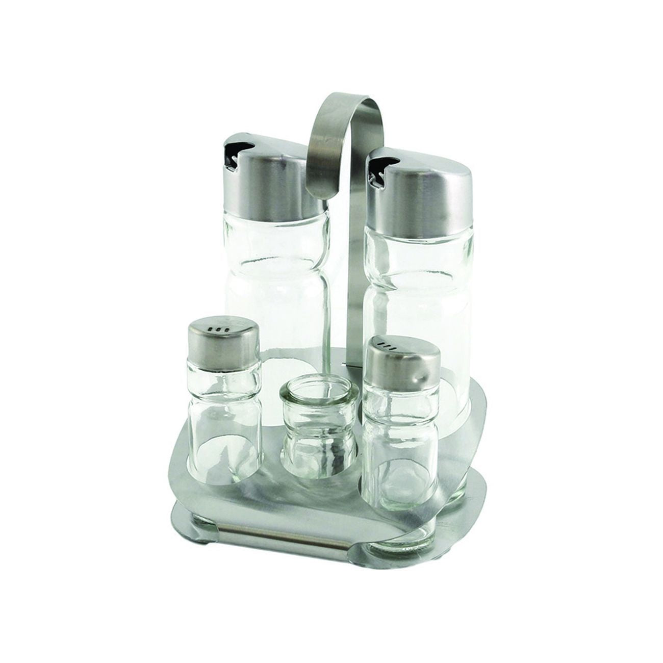 Oliera In Vetro 5 Pezzi