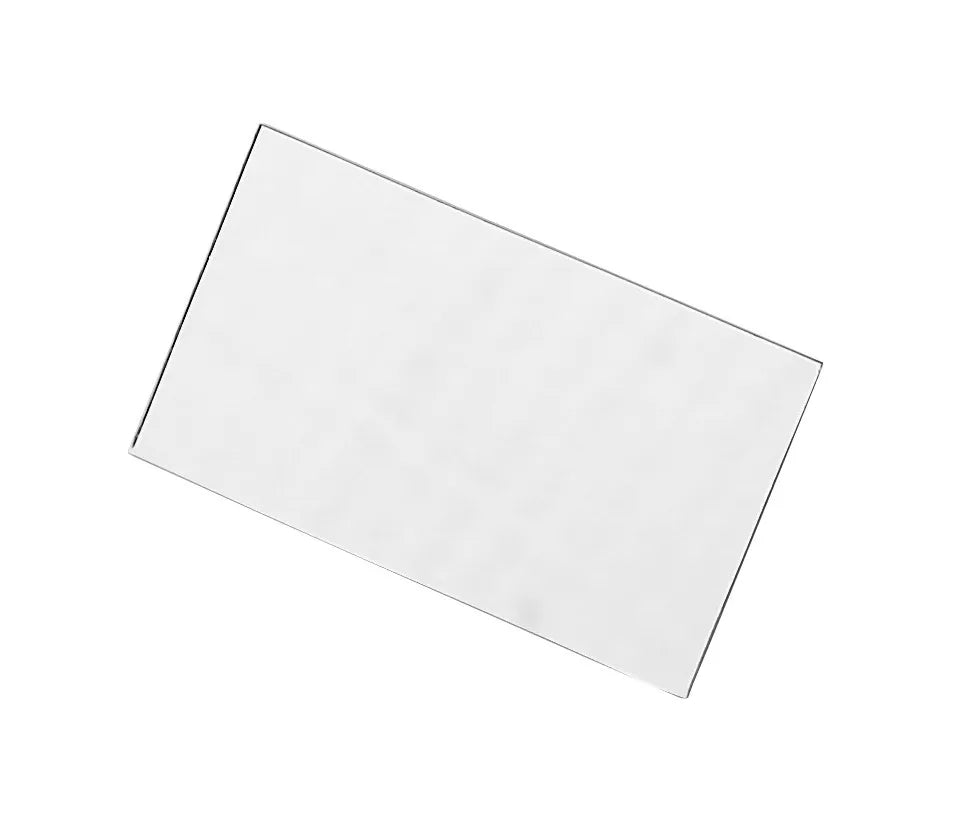 Specchietto cortesia adesivo - 130x70 mm su fondo bianco