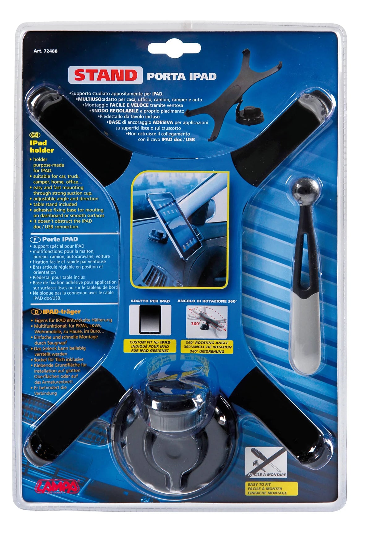 La confezione di Stand porta iPad1®