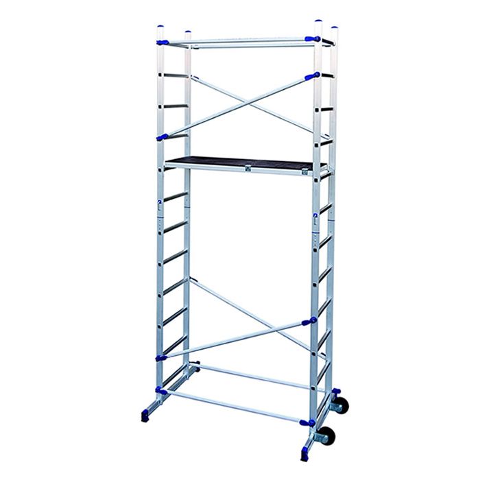 Trabattello in alluminio con piano - Facal Clic