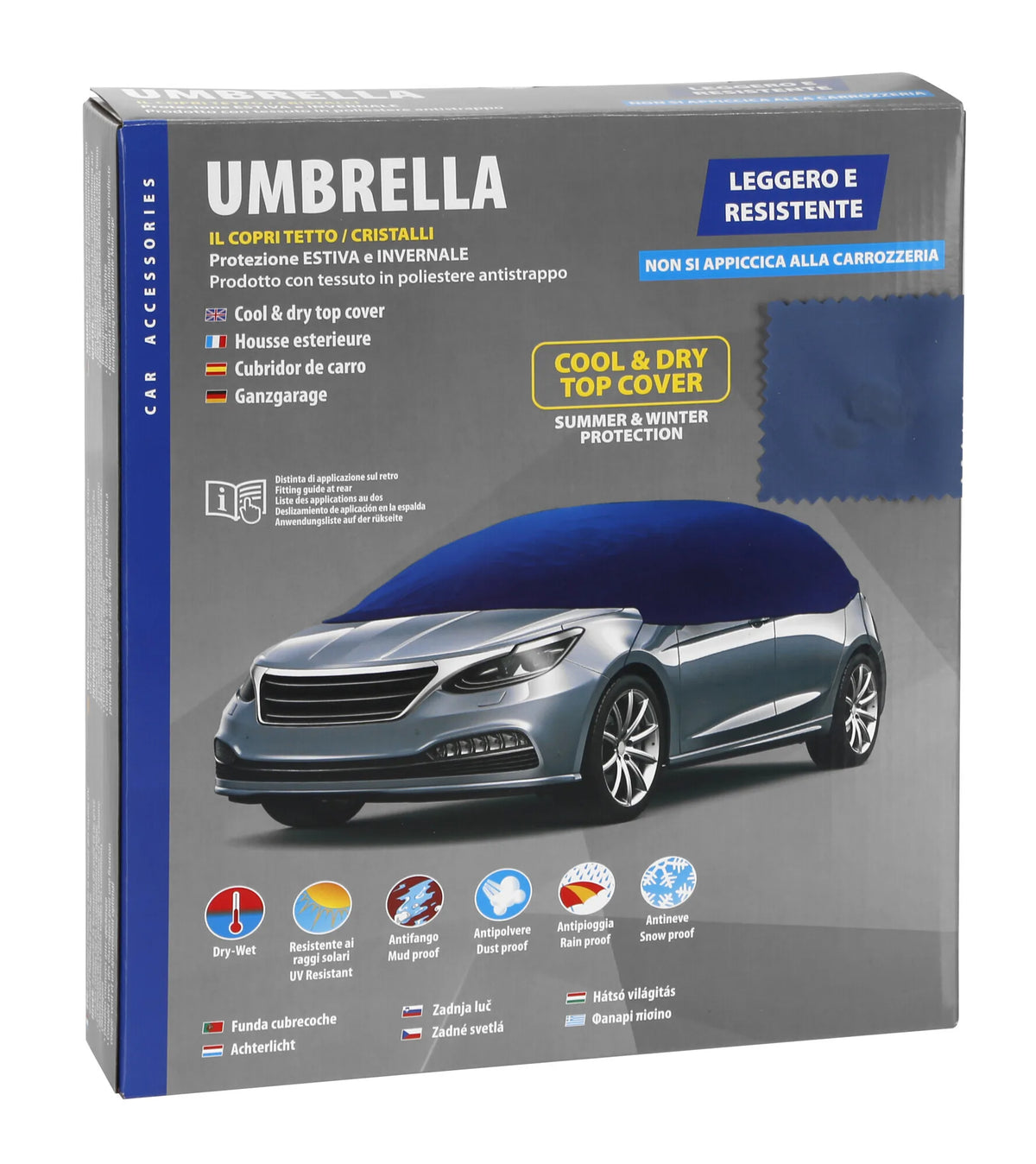 La confezione di Umbrella, copritetto/cristalli, vista 2