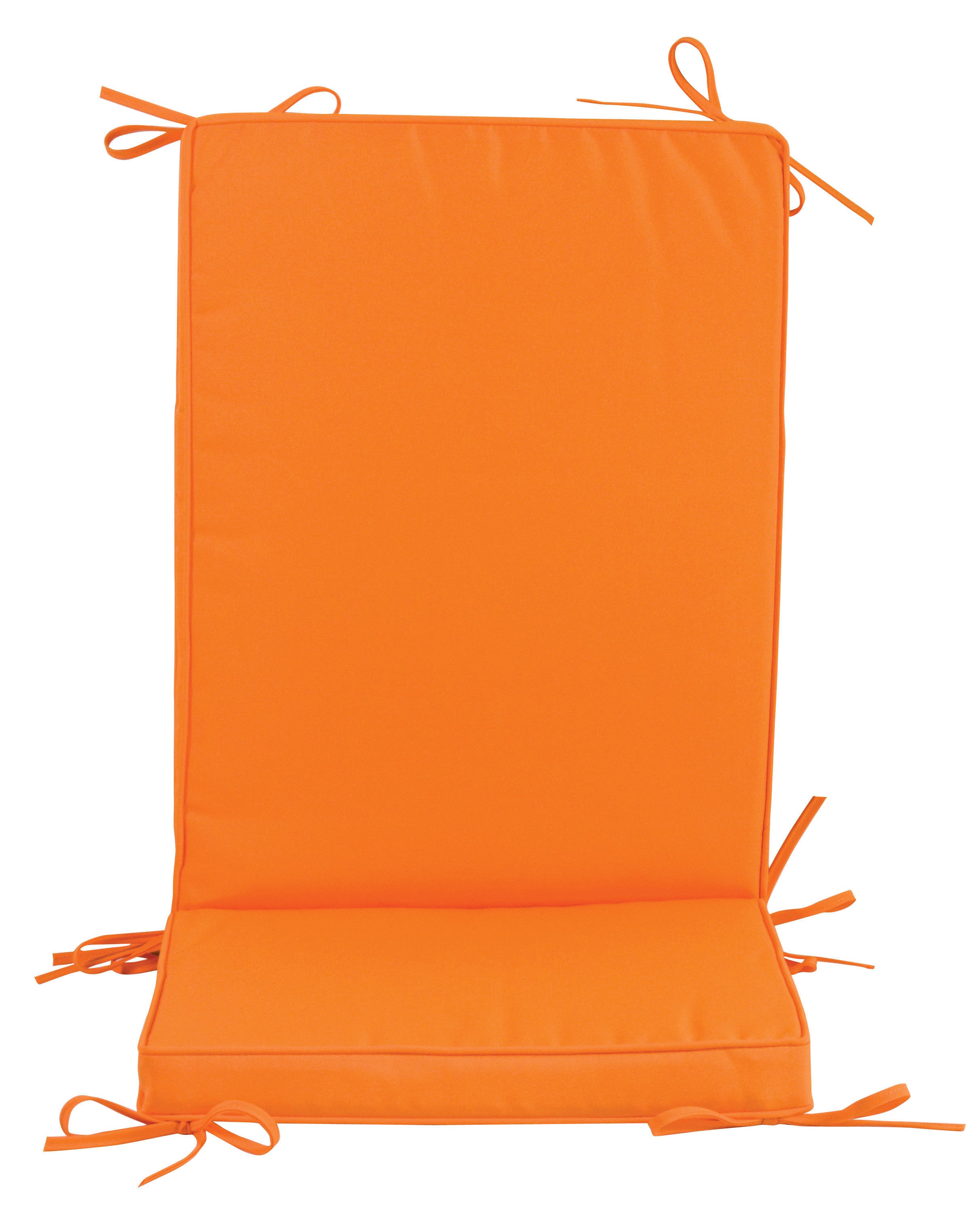 Cuscino box schienale medio arancio ht202