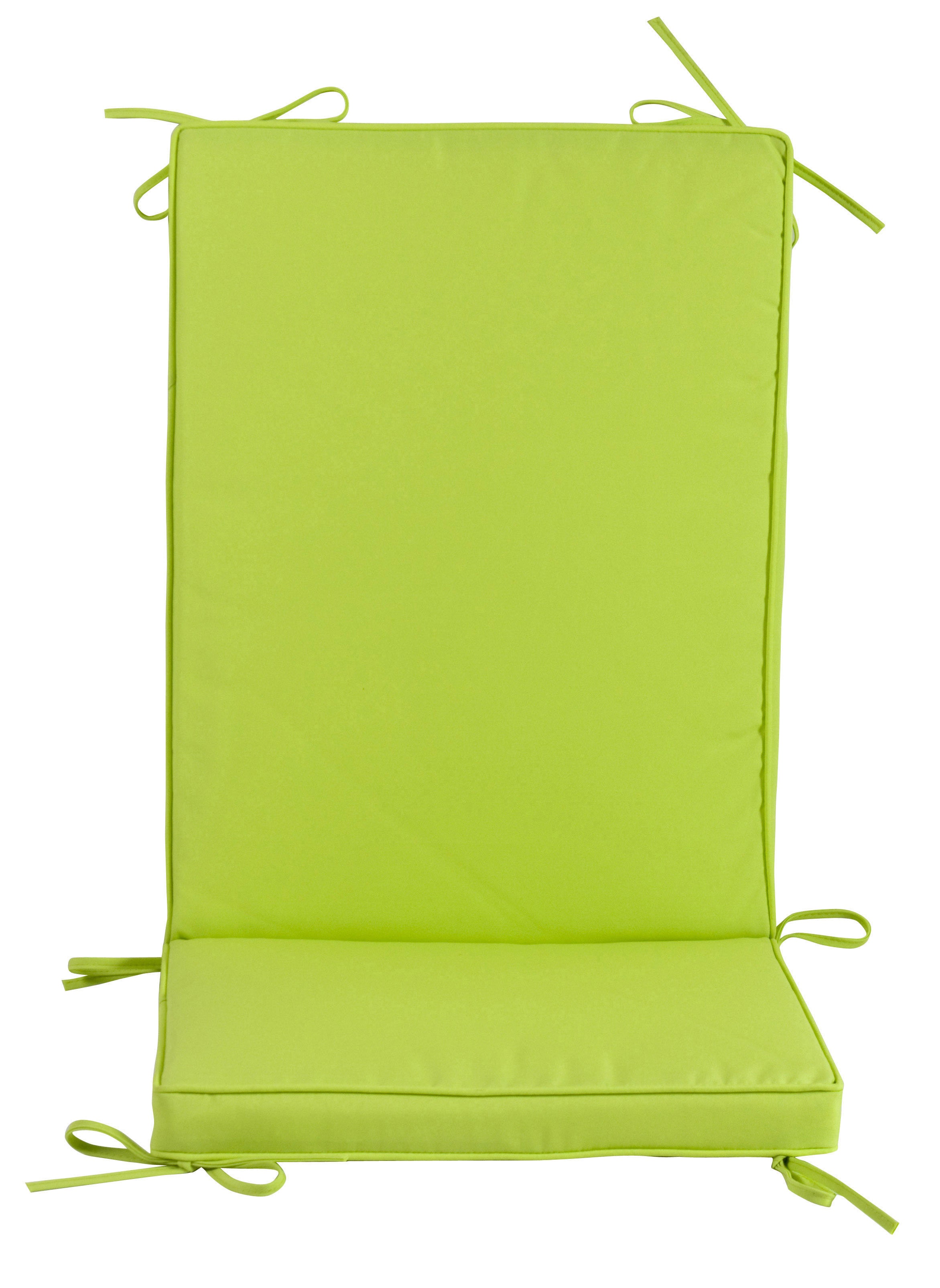 Cuscino box schienale medio verde mel.ht214