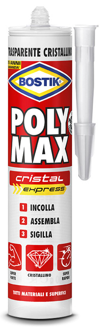 Bostik polymax orig.cristalcartuccia gr.300