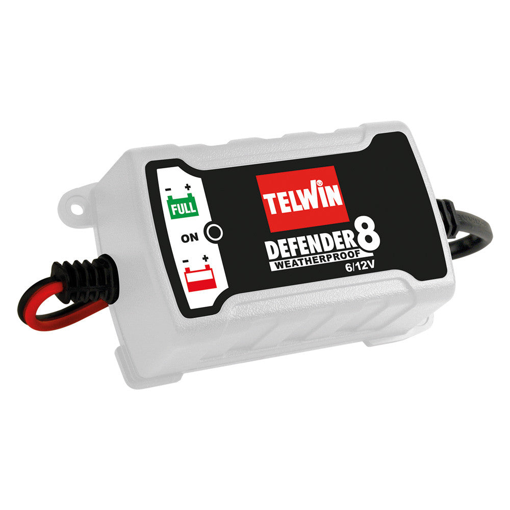 Caricabatterie mantenitore elettronico 'defender 8 6-12v TELWIN