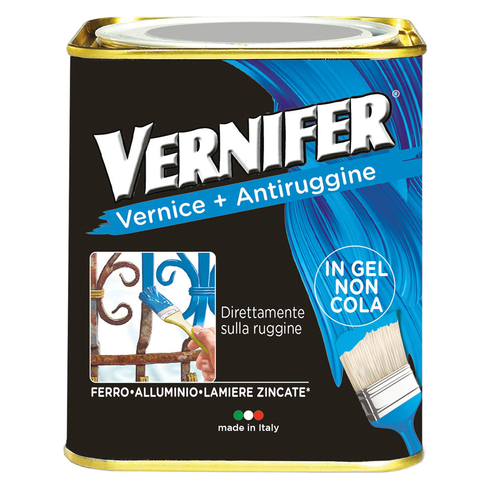 Vernice antiruggine 'vernifer' ml. 750 - alluminio (4897)