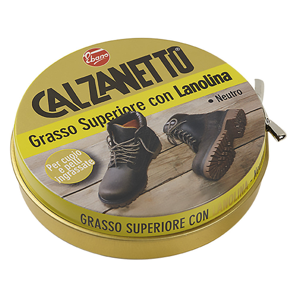 Grasso protettivo in pasta per scarpe 'calzanetto' ml 100 EBANO