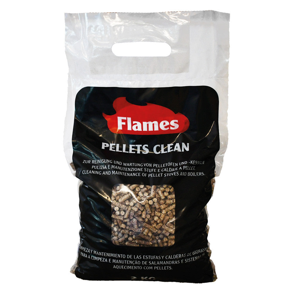 Pellet pulisci stufa pellets clean FLAMES