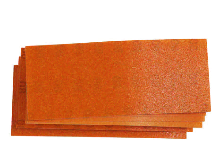 Fogli carta abrasiva rettangolare per levigatrici - mm.93x230 10 fogli grana assortita pg 356.30