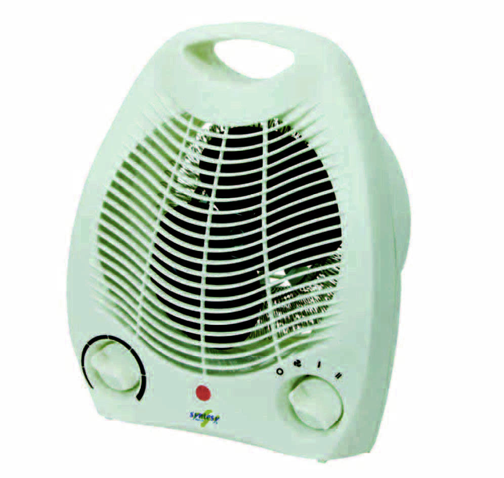 Termoventilatore con termostato 2000w - misure di ingombro cm.27x13x23h. SYNTESY