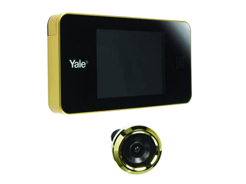 Spioncino elettronico yale standard ottone - finitura ottone (45-0500-1432-00-02-11)