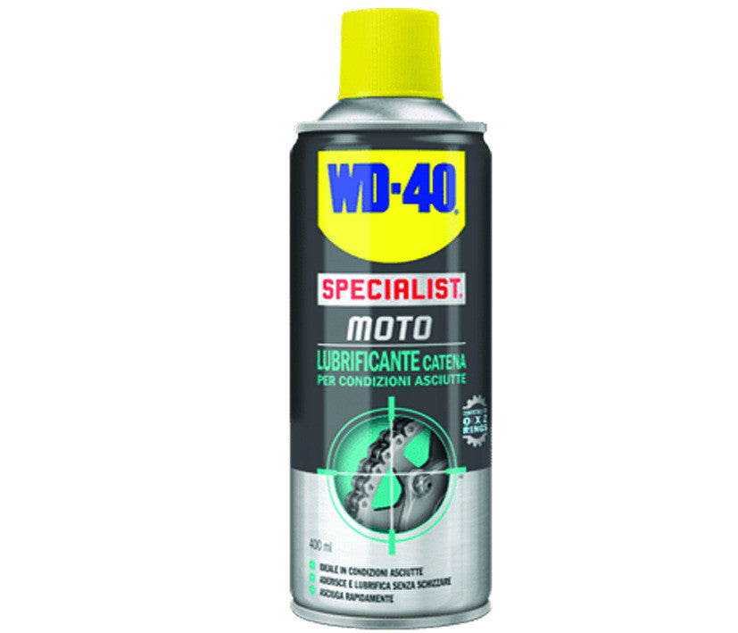 Wd-40 specialist moto spray lubrificante catena condizioni asciutte - ml.400 spray WD40
