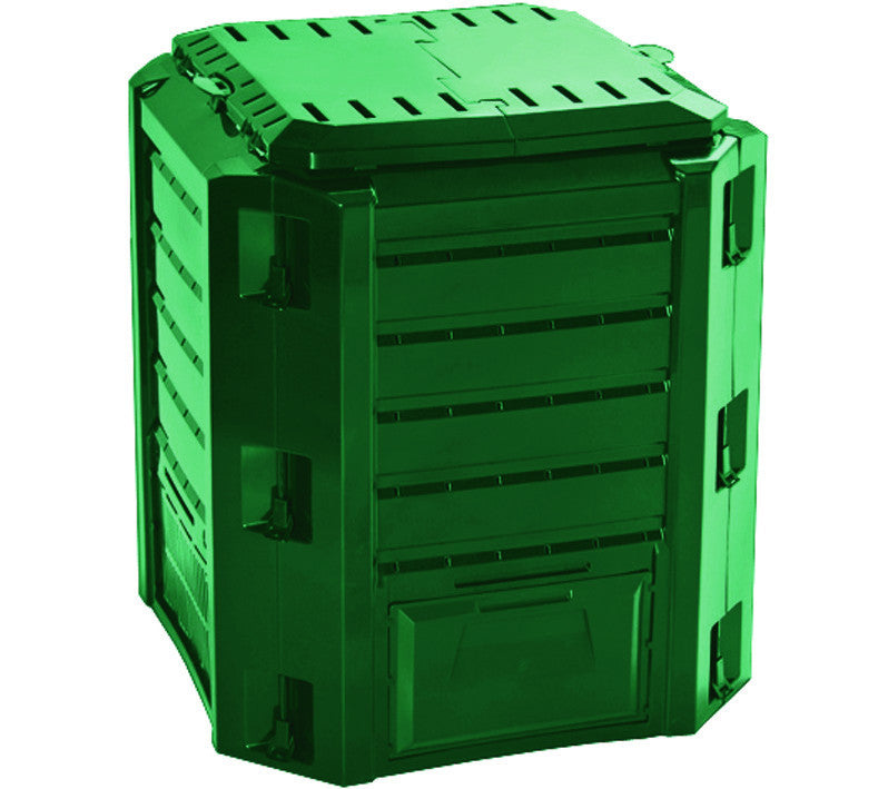 Compostiera compogreen - lt.380 - cm.72x72x83h. - peso kg.6,6 IL CAMPO