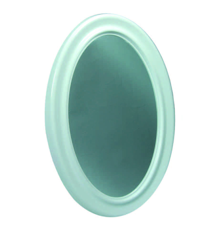 Specchio ovale in plastica - cm.43x58h. AGLAIA