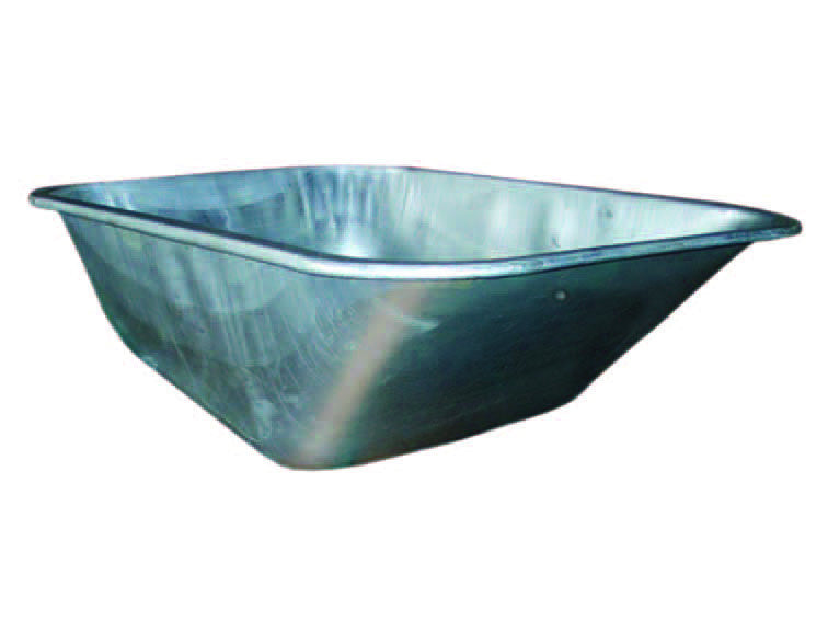 Vasca in metallo zincato per carriola - lt.85 (per cod.175272 mod.2019) ALTE