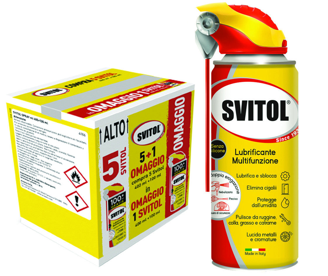 Svitol sbloccante spray - ml.400 bombola spray confezione pz.6 (2128) AREXONS