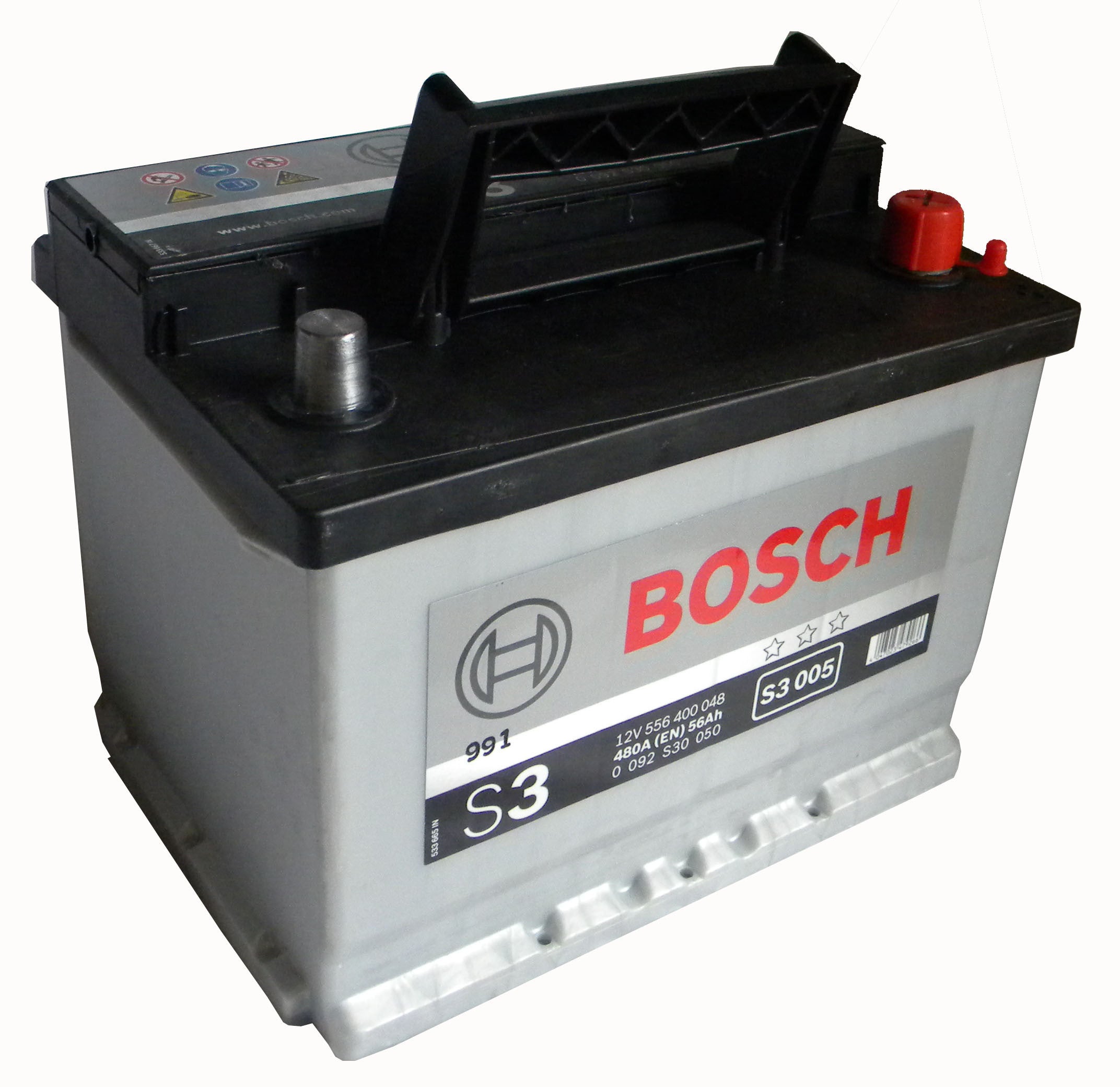 Batteria auto bosch s3005 56ah dx