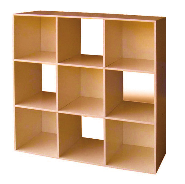 Libreria mod.cubo 9 ciliegio cm.91x91