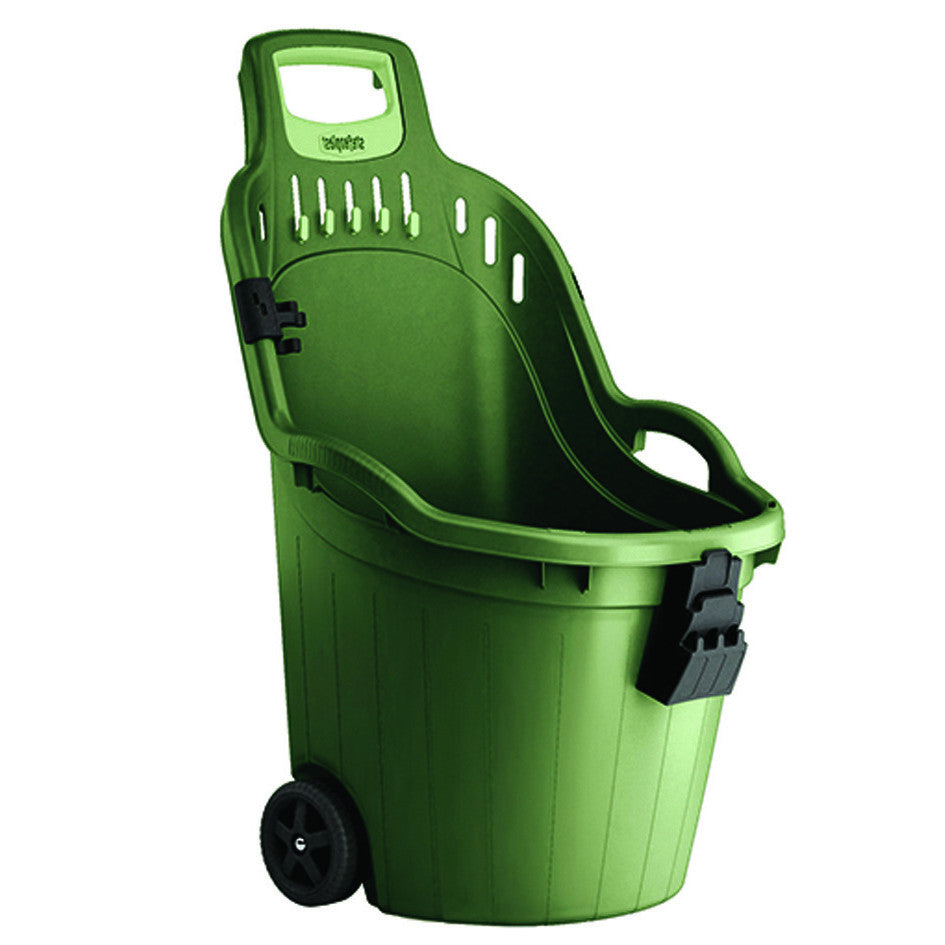 Carriola multiuso helpy cart verde lt.50 - cm.59,5x53x88,5h. - lt.50 STEFANPLAST