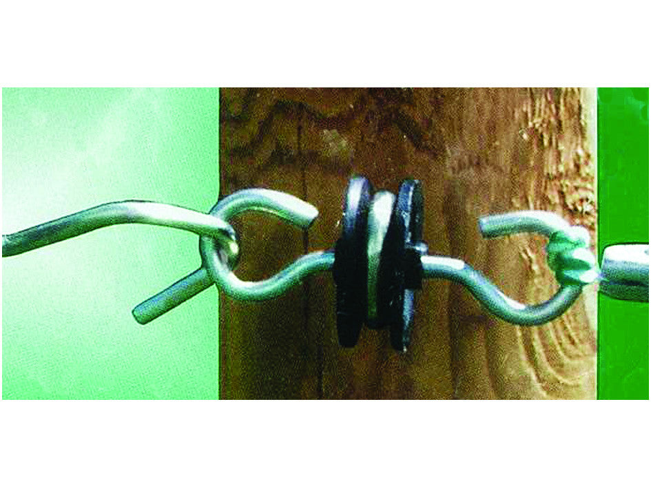 Isolatore elettrorecinzione ad anello per maniglia
