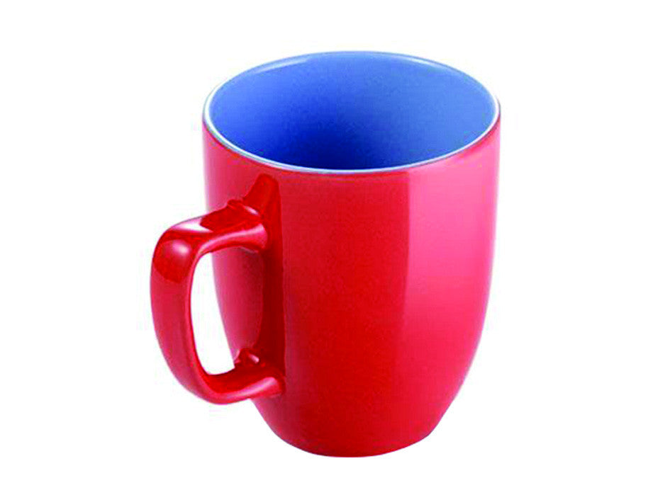 Tazza mug crema shine rossa ml.300 - ø cm.8x9,5h. TESCOMA