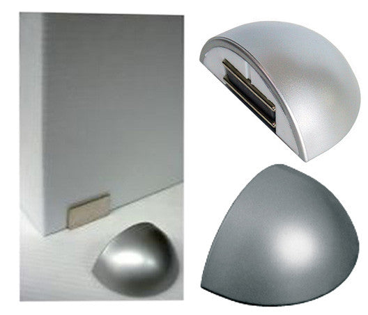 Fermaporte magnetico c/biadesivo alluminio* GS PLAST