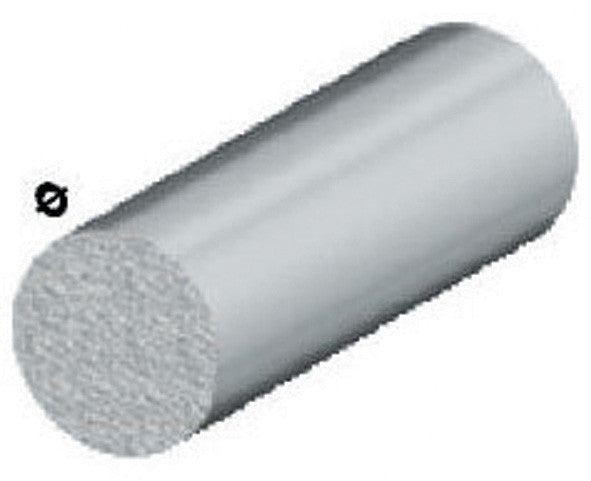 Profilo argento h.100 cm tondo pieno d.10 mm** ARCANSAS