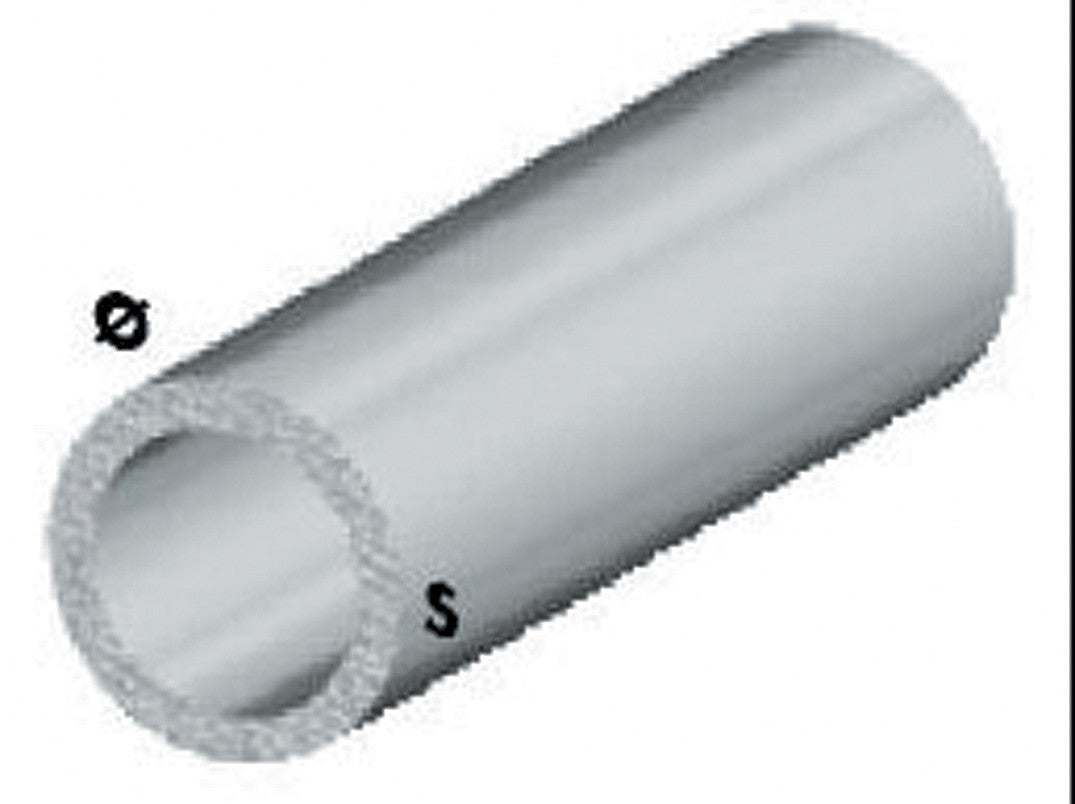 Profilo argento h.200 cm tubo tondo 6x1 mm** ARCANSAS