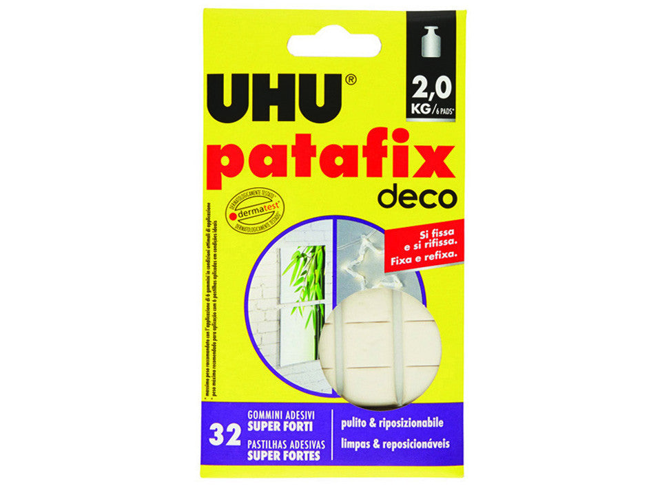Patafix deco gommini adesivi super forti pz.32 UHU