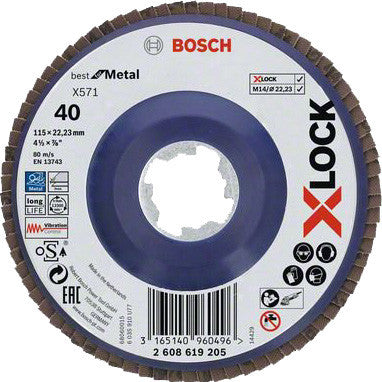 Bosch-b disco lamellarex-lockgr.40 mm.115