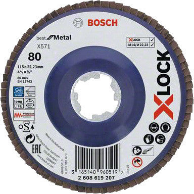 Bosch-b disco lamellarex-lockgr.80 mm.115