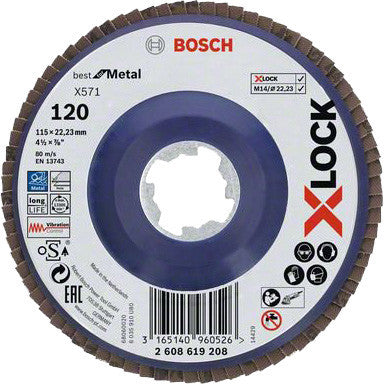 Bosch-b disco lamellarex-lockgr.120 mm.115