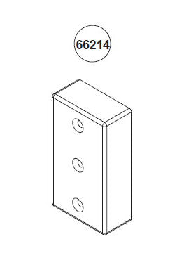 Zz-kit cassettiera 4c(piede pz1)