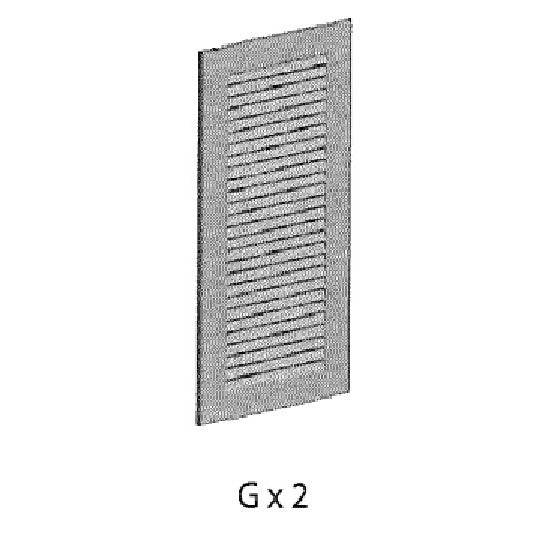 Zz-anta gx2 x pattumiera 2 ante cm. 68x37x90h art plast