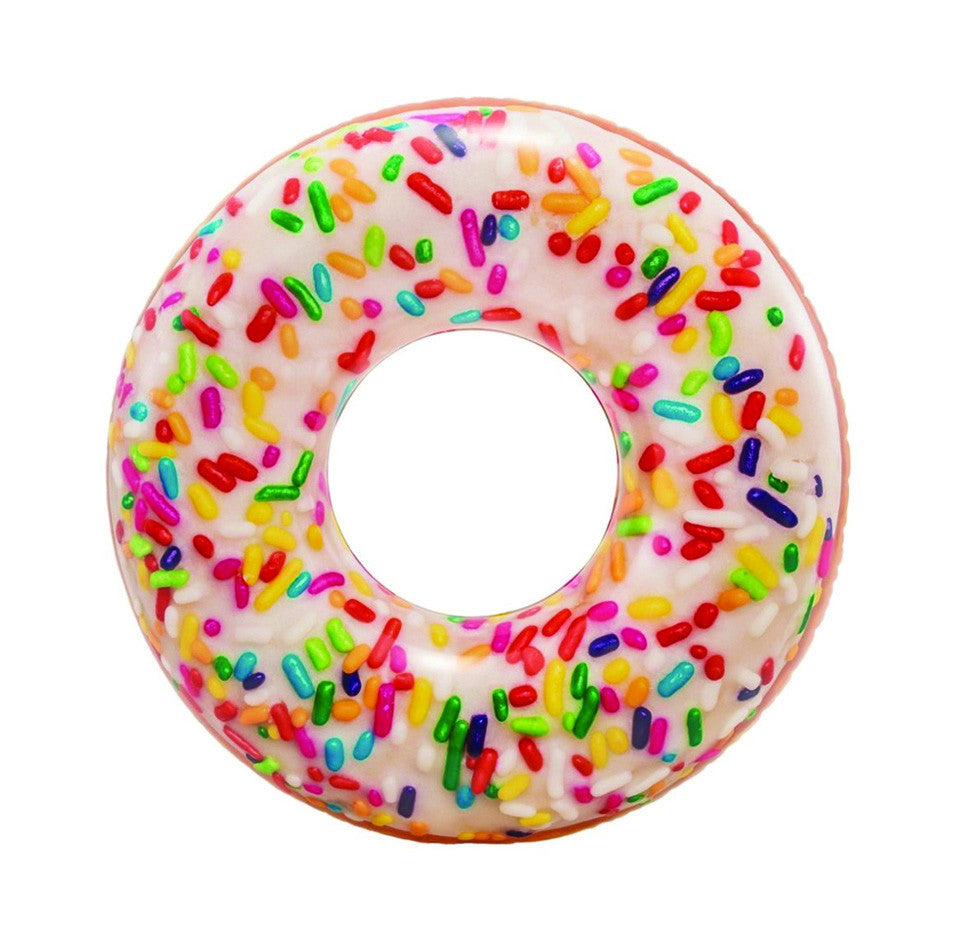 Salvagente ciambella donut con zuccherini  +9 anni - cm.114 - peso kg.0,68 (56263) INTEX