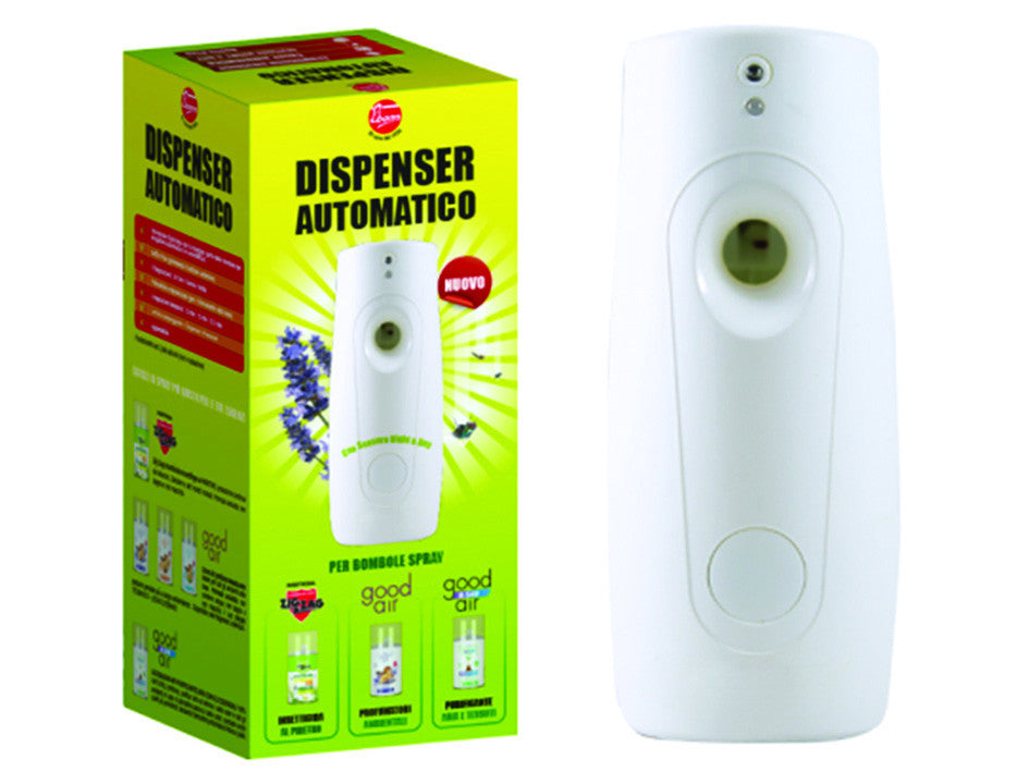 Erogatore automatico bomboletta insetticida spray EBANO