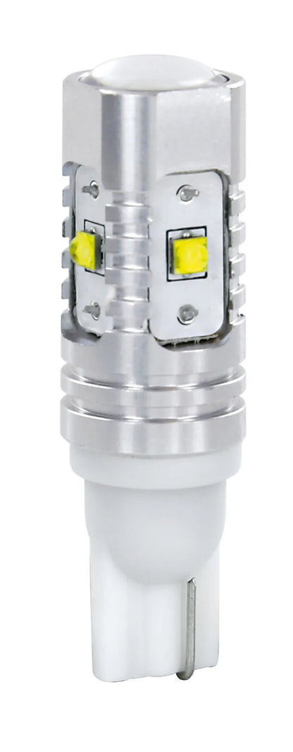 10/30V Mega-Led 45 - 5 SMD x 9 chips - (T10) - W2,1x9,5d su fondo bianco, vista 2