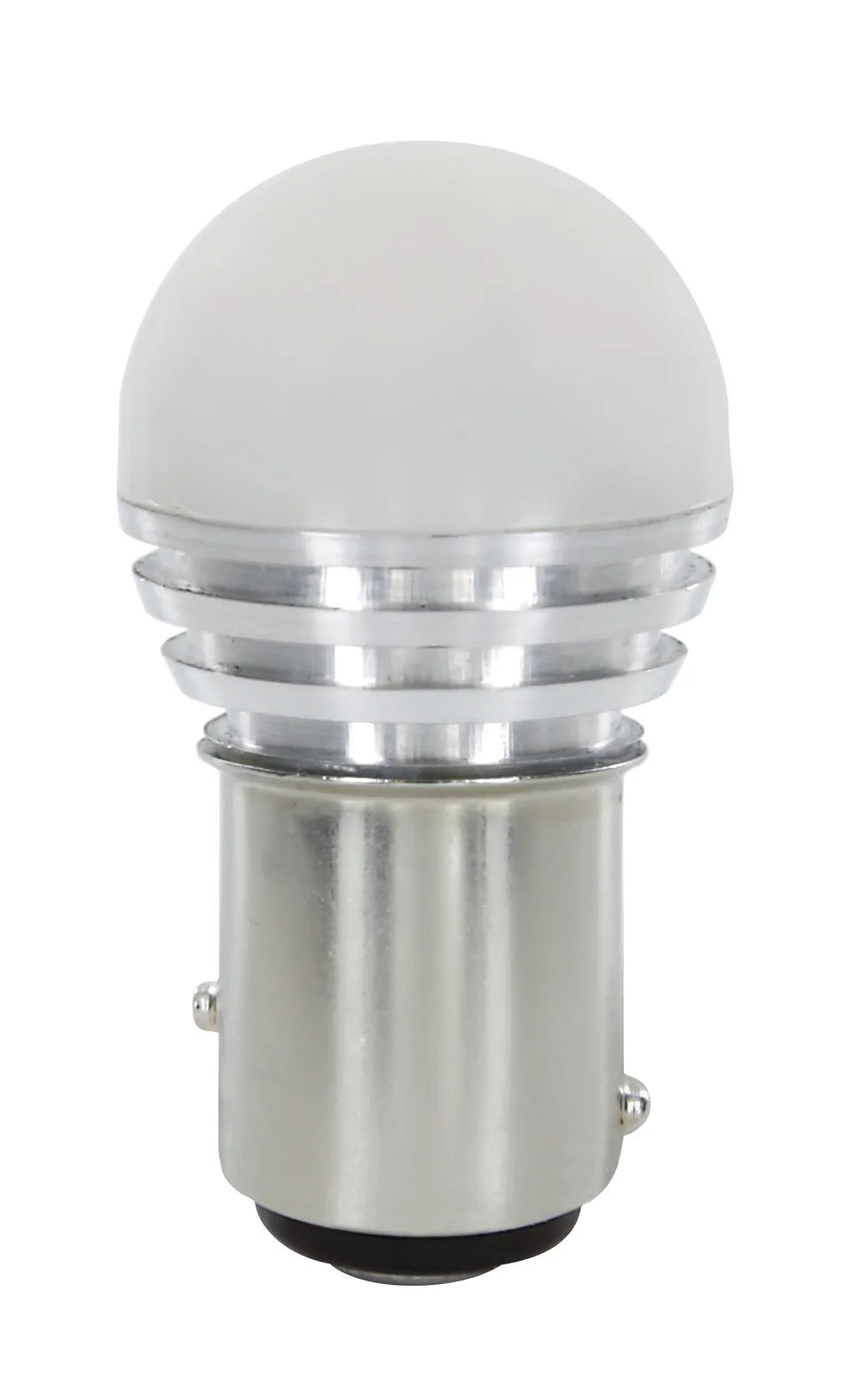 10/30V Mega-Led 9 - 1 SMD x 9 chips - (P21/5W) - BAY15d - 1 su fondo bianco