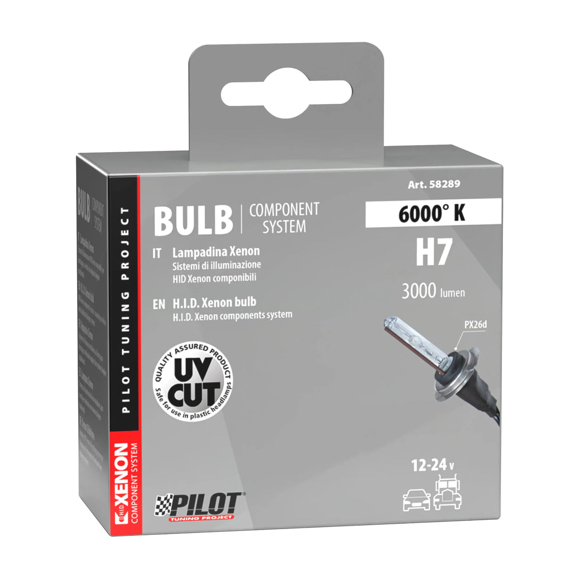 La confezione di 12/24V Lampadina HID Xenon, vista 3