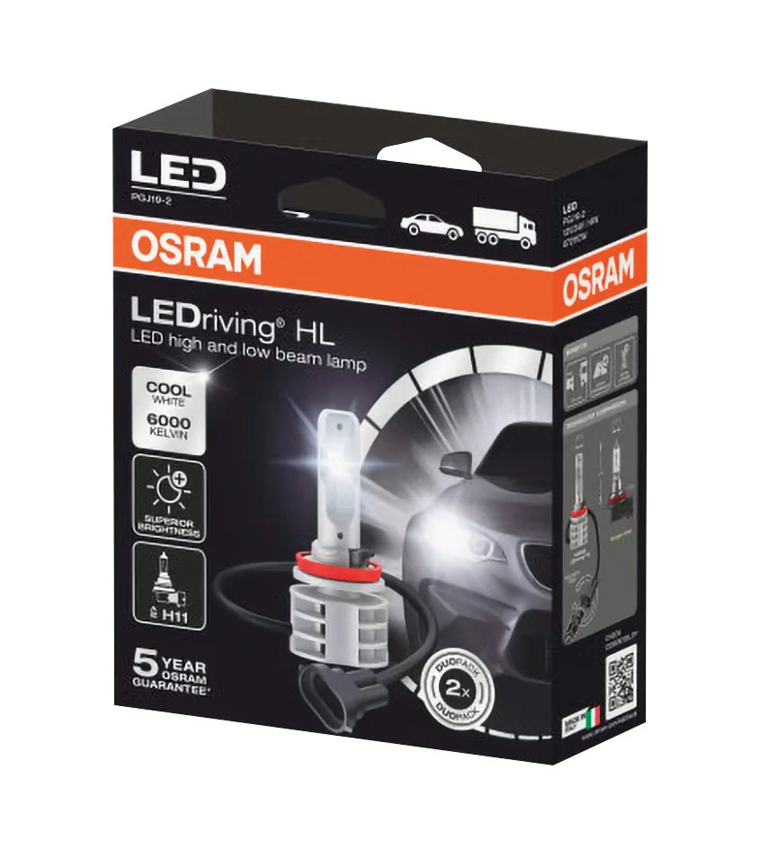 La confezione di 12/24V LEDriving HL - (H11) - 14W - PGJ19-2 - 2 pz