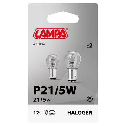 La confezione di 12V Lampada 2 filamenti - P21/5W - 21/5W