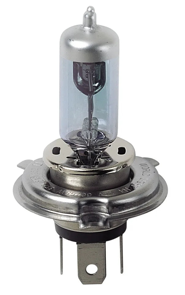 12V Lampada alogena Xenon - (H4) - 100/90W - P43t - 2 pz su fondo bianco