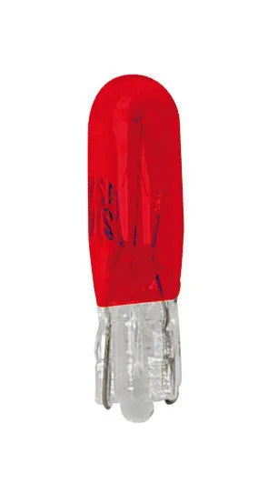 12V Lampada con zoccolo vetro - (T5) - 1,2W - W2x4,6d - 2 pz su fondo bianco, vista 2