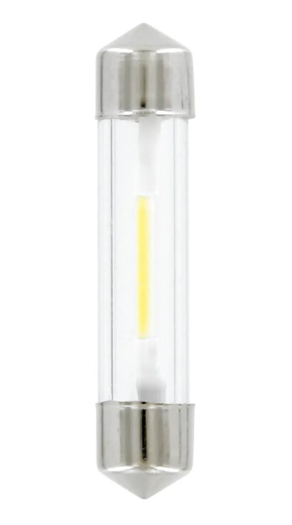 12V Led Series - 1 SMD x 9 chips - 8x41 mm - SV8,5-8 - 1 pz su fondo bianco