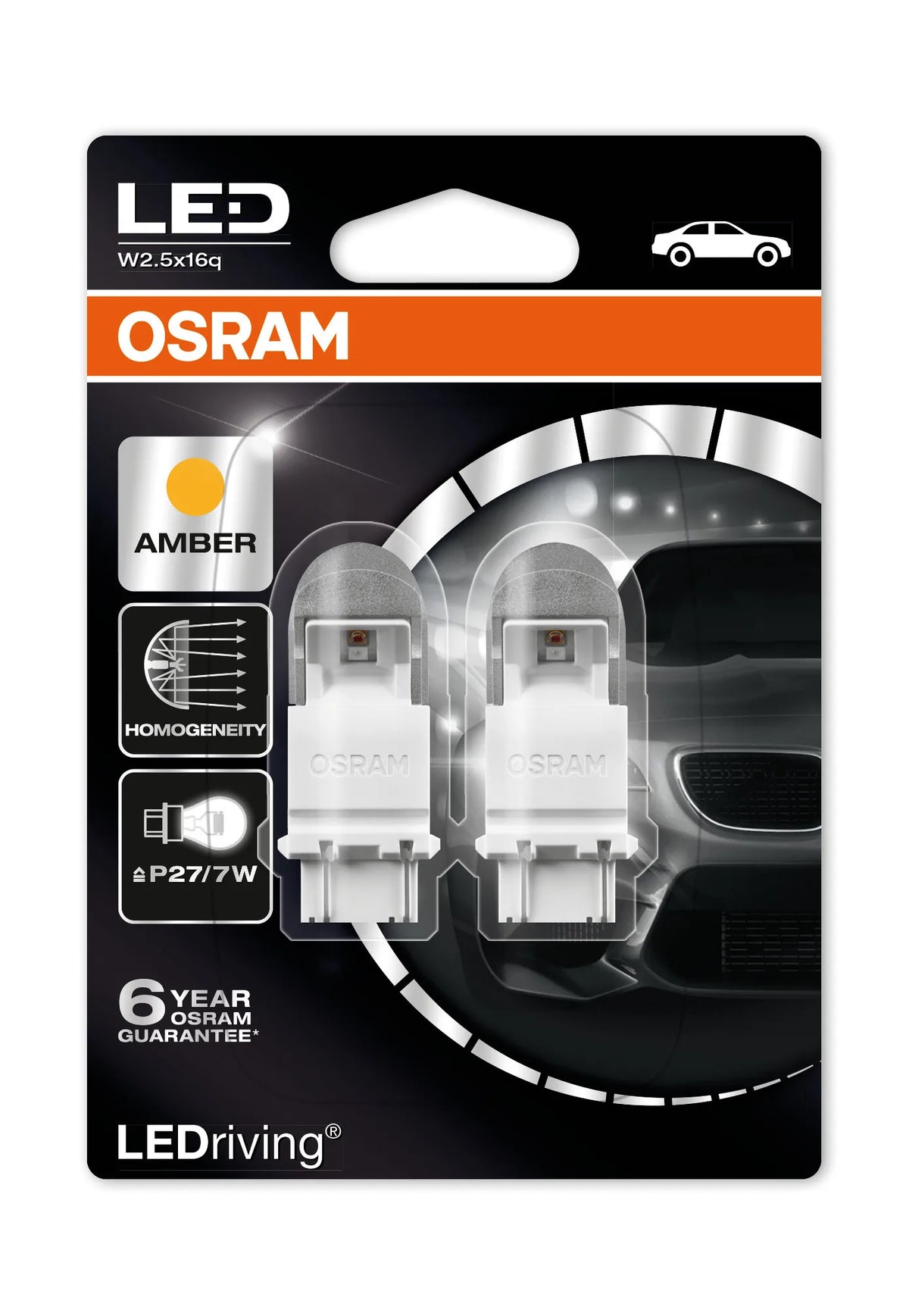 La confezione di 12V LEDriving Retrofit Led Premium - (P27/7W) - W2,5x16q
