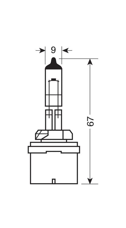 12V Original Line - H27/1 - 27W - PG13 - 1 pz