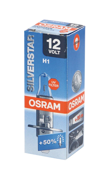 La confezione di 12V Silverstar - H1 - 55W