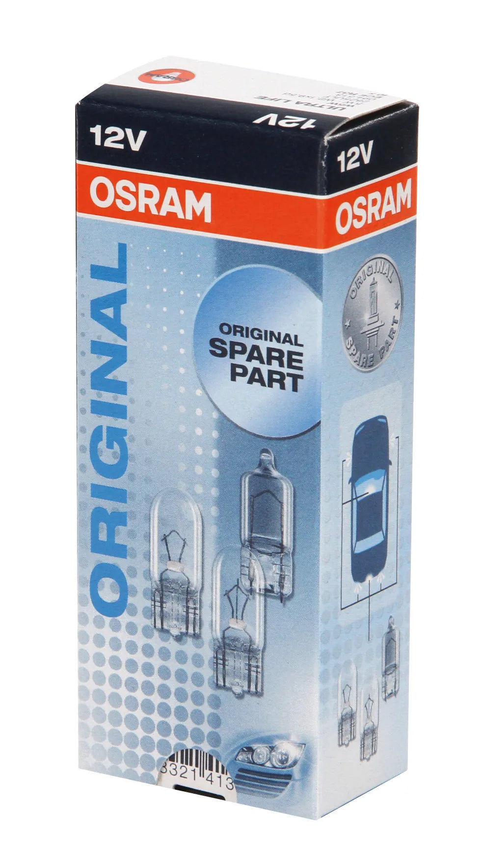 La confezione di 12V Ultra Life - W5W - 5W - W2,1x9,5d quantità: 10