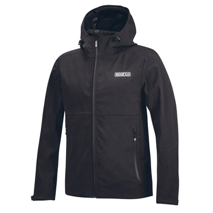 Giacca da lavoro Sparco Shell Jacket Waterproof nera – vista 3