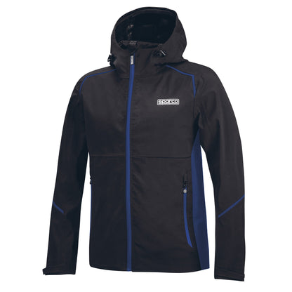 Giacca da lavoro Sparco Shell Jacket Waterproof nera – vista 2